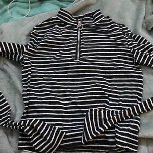 Cute 1/4 zip long sleeve